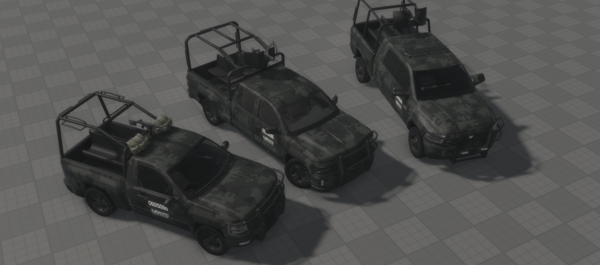 Mexican Military Trucks - Military - DarkBlox