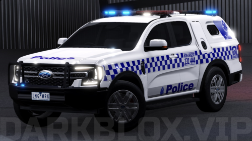 ImageWorks 2024 Ford Ranger Victorian Police Divisional Van