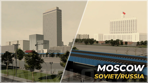 [RESALE!] Moscow City Map 1991